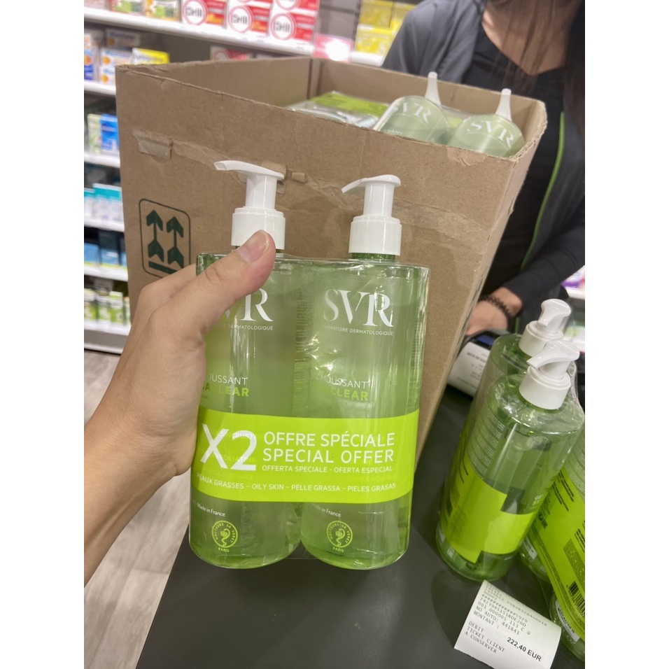 Sữa rửa mặt SVR SeviaClear Gel Moussant