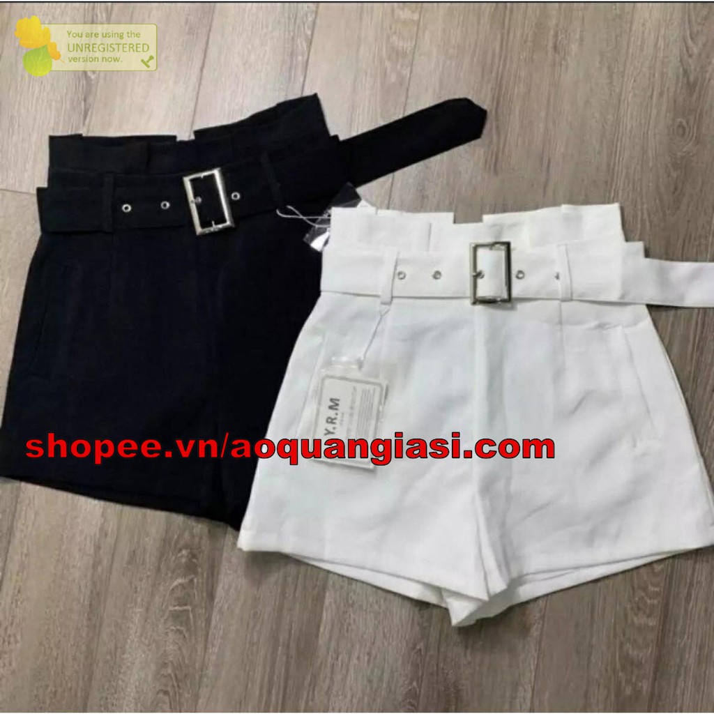 quần short đùi nữ cạp cao đai khoen vuông mt976, MT1045, mt1076, mt984, mt648, mt406, mt602, mt686, mt701