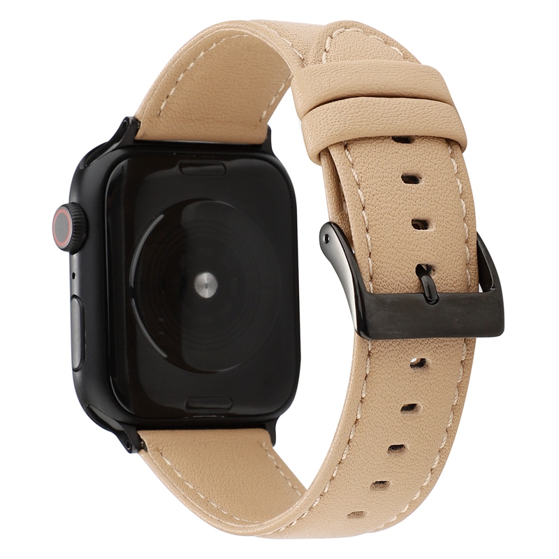 Dây Đeo Bằng Da Bò 38mm / 40mm / 42mm / 44mm Cho Đồng Hồ Thông Minh Apple Watch