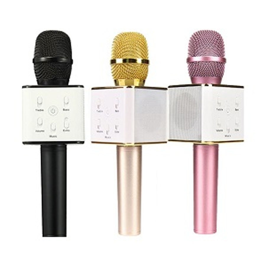 MIC KARAOKE Q7 3IN1 HÁT HAY, ĐỘ VANG CAO