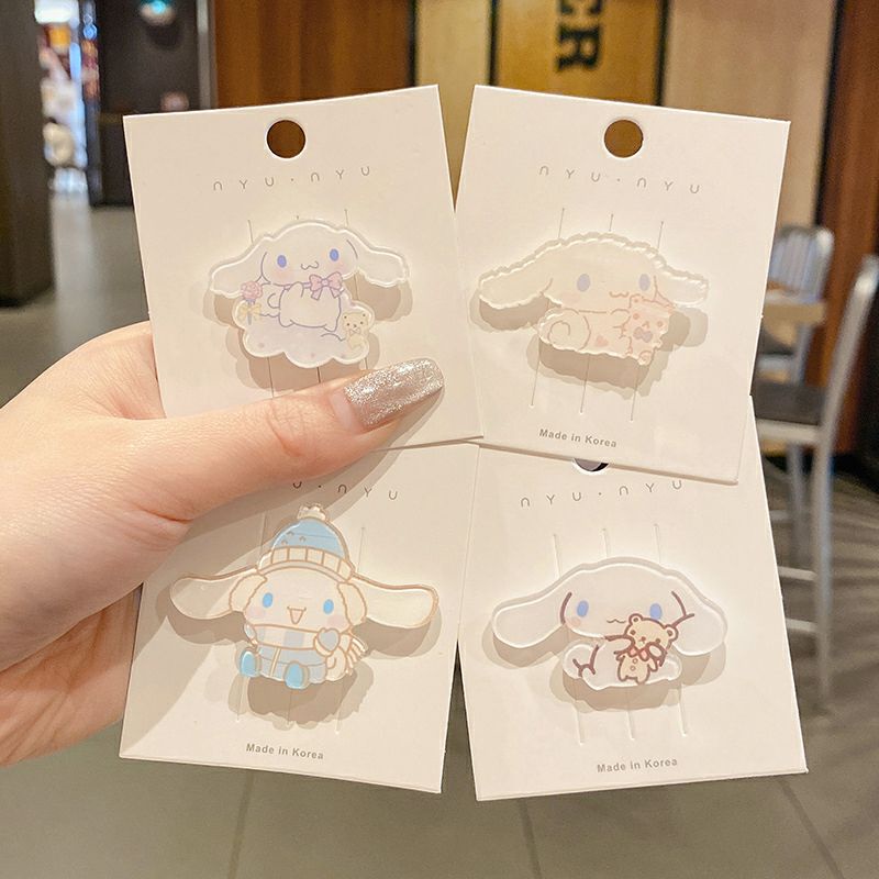 Ghim cài áo/balo/túi xách Sanrio Cinnamoroll Kuromi