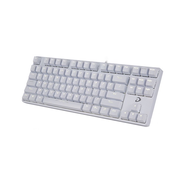 Keyboard Gaming Bàn phím cơ Dareu EK87 White Switch Blue Hoàng Long Computer