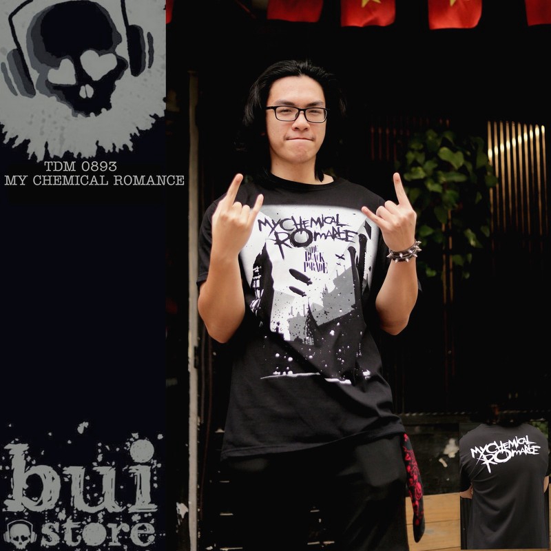Áo Rock band tee phông / thun My Chemical Romance TDM 0893