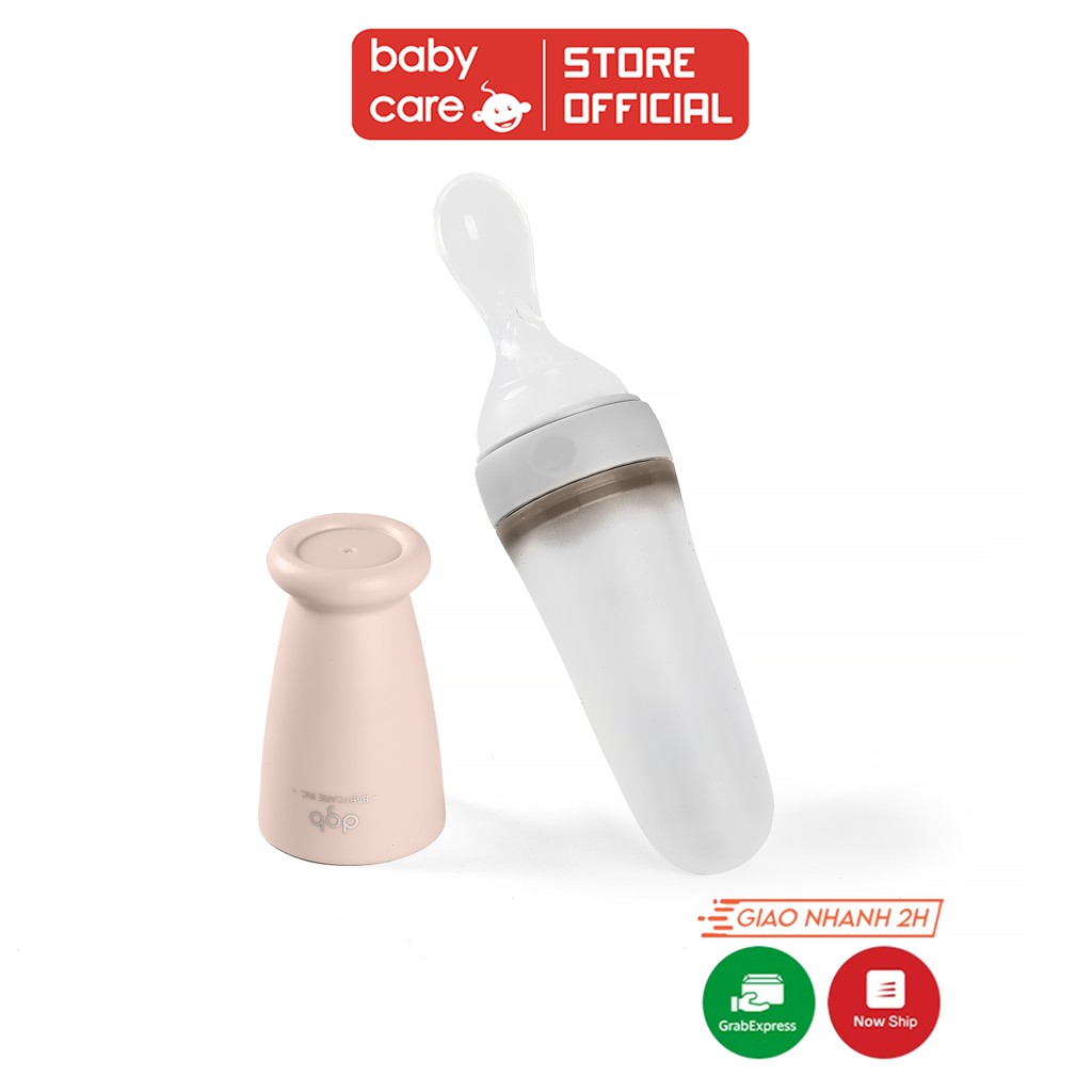 Bình thìa ăn dặm BC BABYCARE có chân đứng cho bé - BC1206