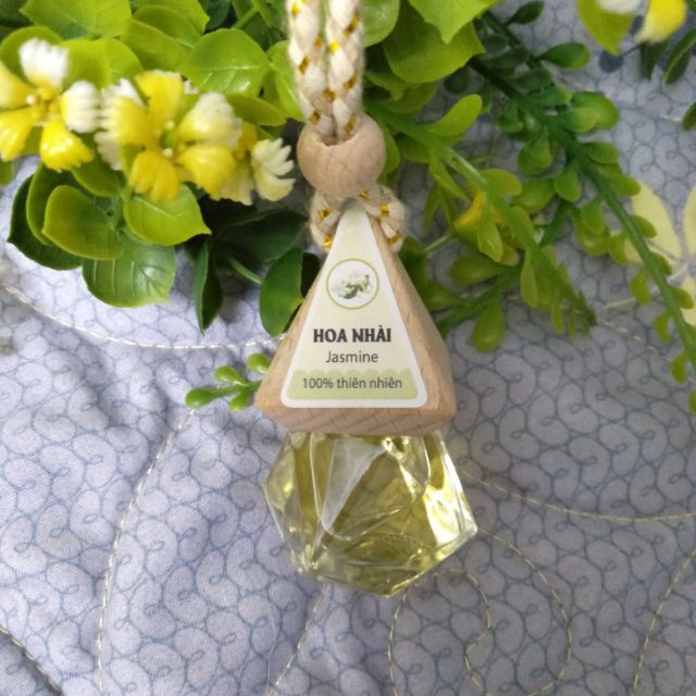 Tinh dầu hoa nhài treo xe