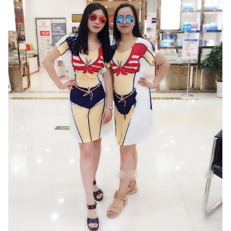 Áo bikini 3D