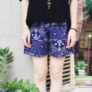 Combo 03 quần SHORT lanh thổ cẩm