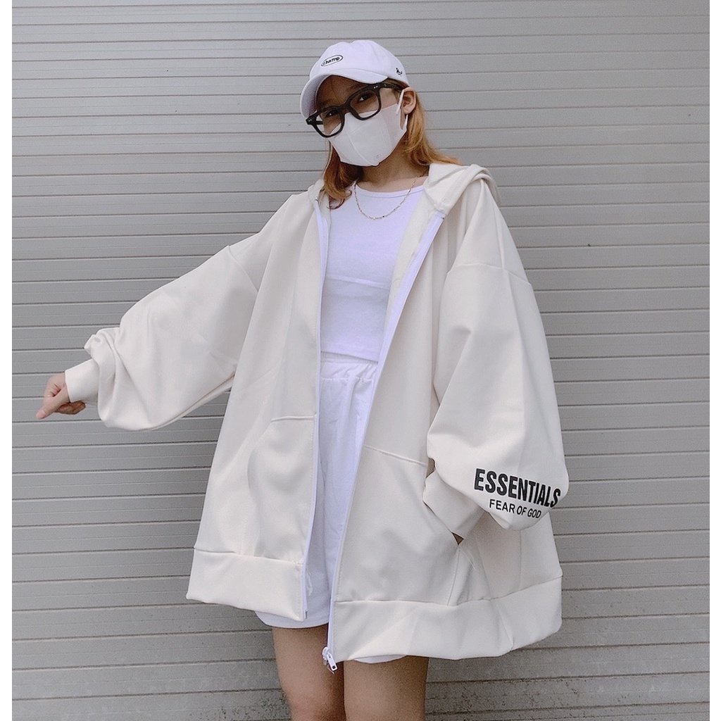 Áo khoác hoodie nỉ form rộng Form Unisex chất vải dày dặn hàng loại 1 mặc siêu ấm