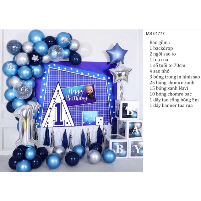 Set VIP kèm backdrop