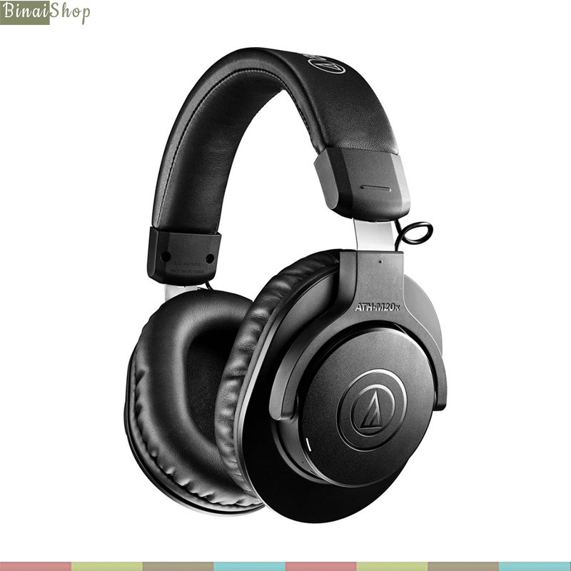 Audio Technica ATH-M20xBT - Tai Nghe Over-Ear Bluetooth 5.0, Tích Hợp Micro, Thời Gian Sử Dụng 60 Giờ