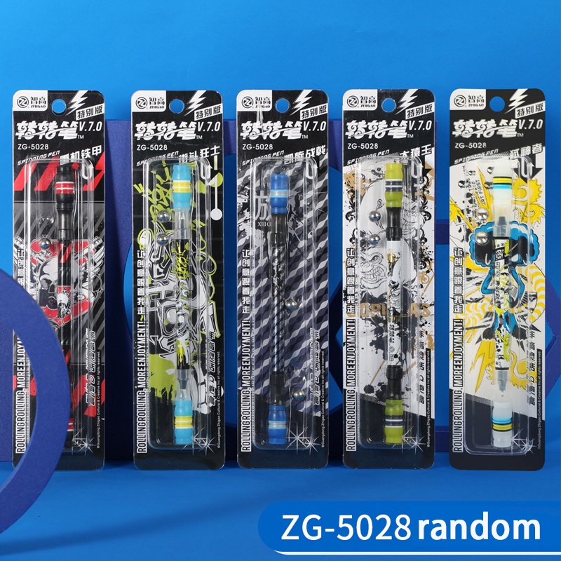 Zhigao Zhuanzhuan Bút Dạ Quang Xoay Được Cho Học Sinh