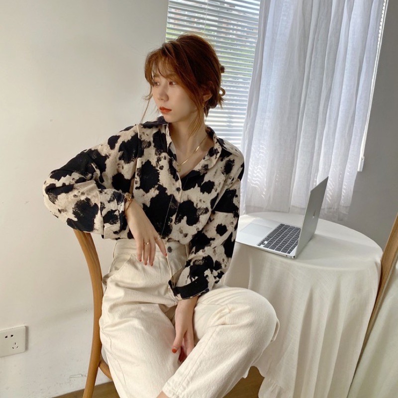 [SALE XẢ] ÁO SƠ MI DA BÁO LOANG - SƠ MI OVERSIZE FORM RỘNG