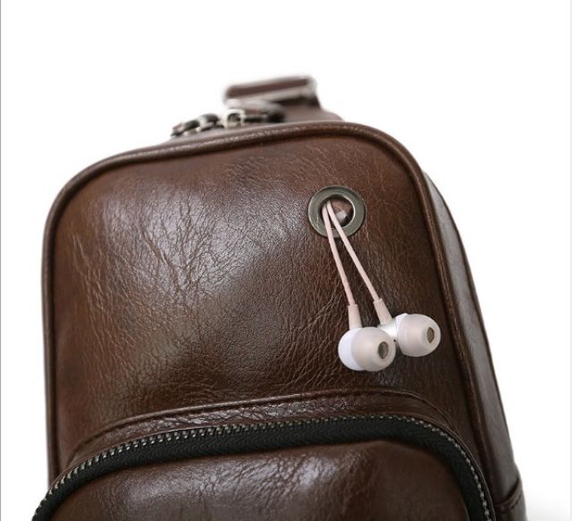 👩‍🎨👮‍♂️👩‍🎨Ảnh thật ! Túi chéo da thời trang nam nữ cao cấp có lỗ tai nghe - tuicheo TLTC00074 | BigBuy360 - bigbuy360.vn