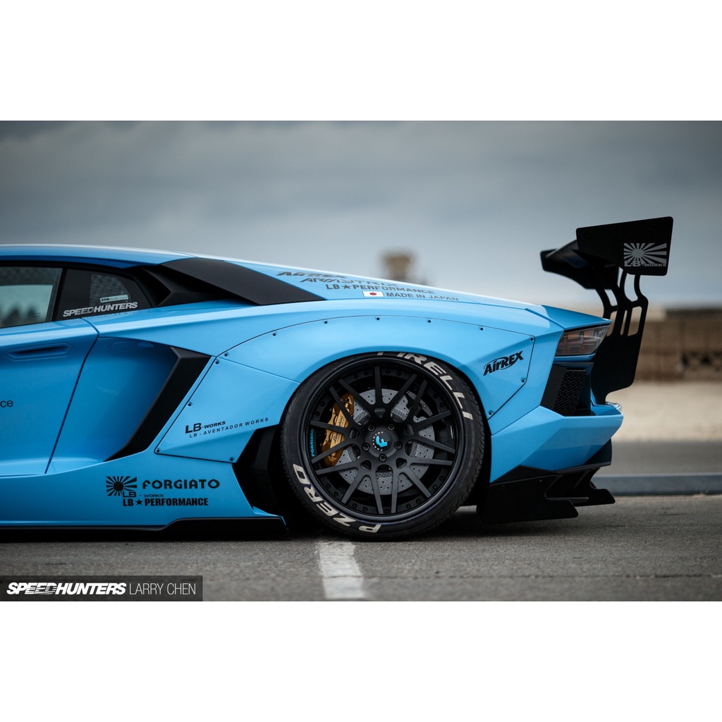 Decal nước Liberty Walk - LB Performance cho xe mô hình 1:64