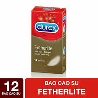 Bao cao su hộp 12 chiếc Durex Fetherlite kéo dài thời gian