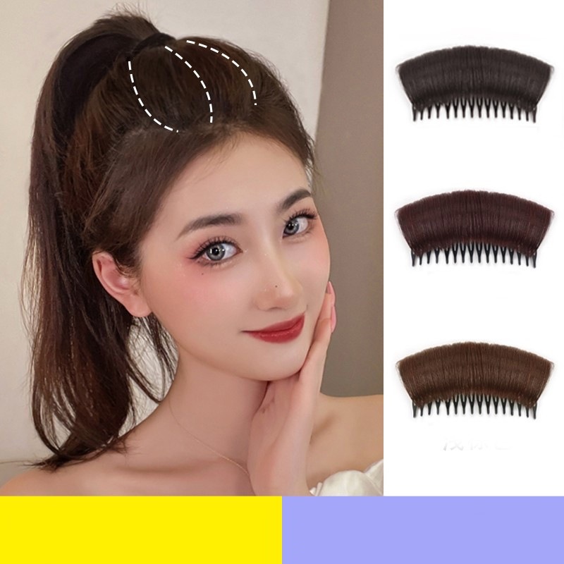 Kẹp Tóc Giả Tạo Kiểu Tóc Phồng Thời Trang Mới