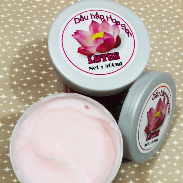 Dầu ủ hấp tóc sen