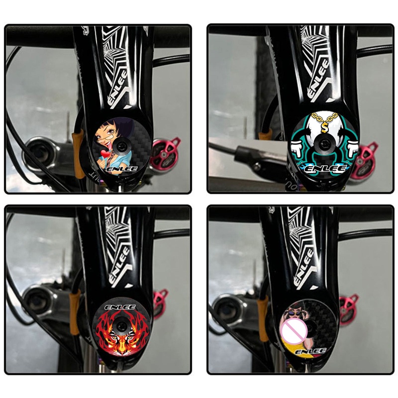 Vỏ Bọc Trang Trí Nút Phuộc Trước Và Nắp Ốc Vít Dành Cho Xe Đạp MTB