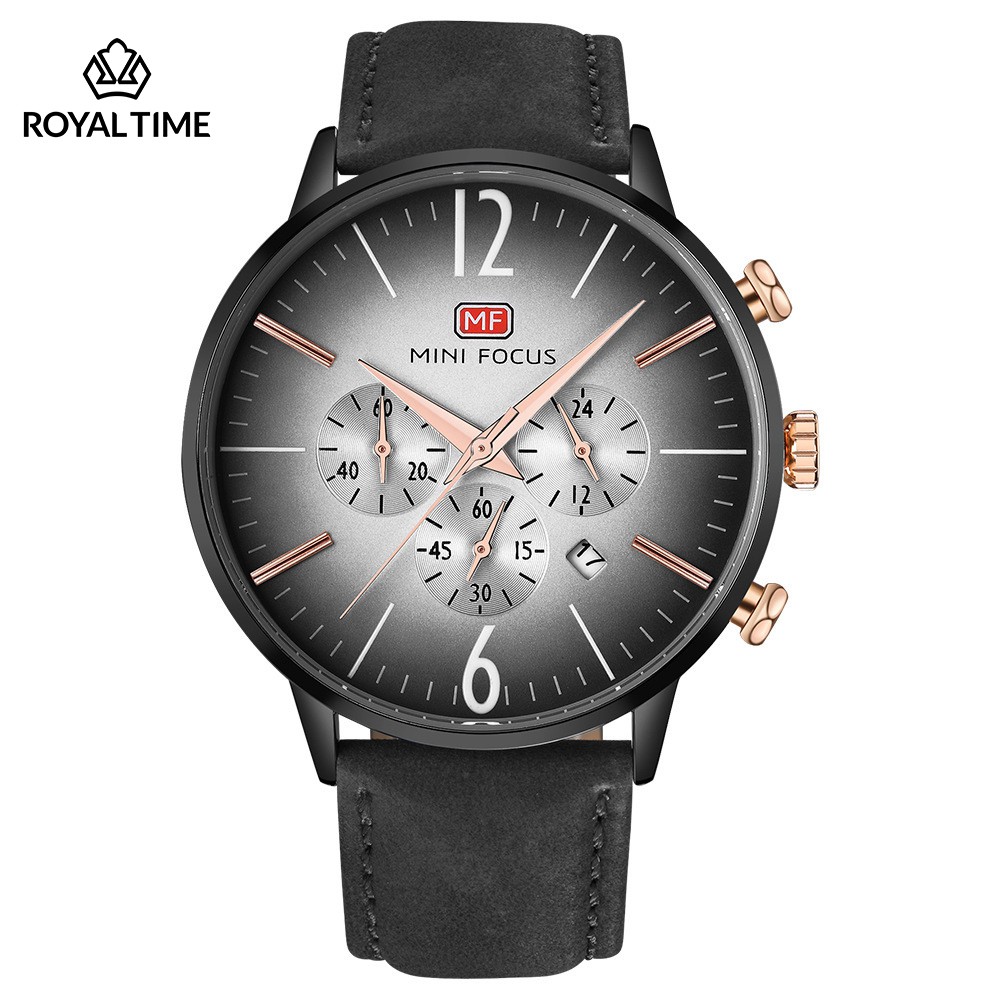 [Tặng vòng tay]Đồng hồ nam Mini Focus chính hãng MF0114G.03 ( Dây da )