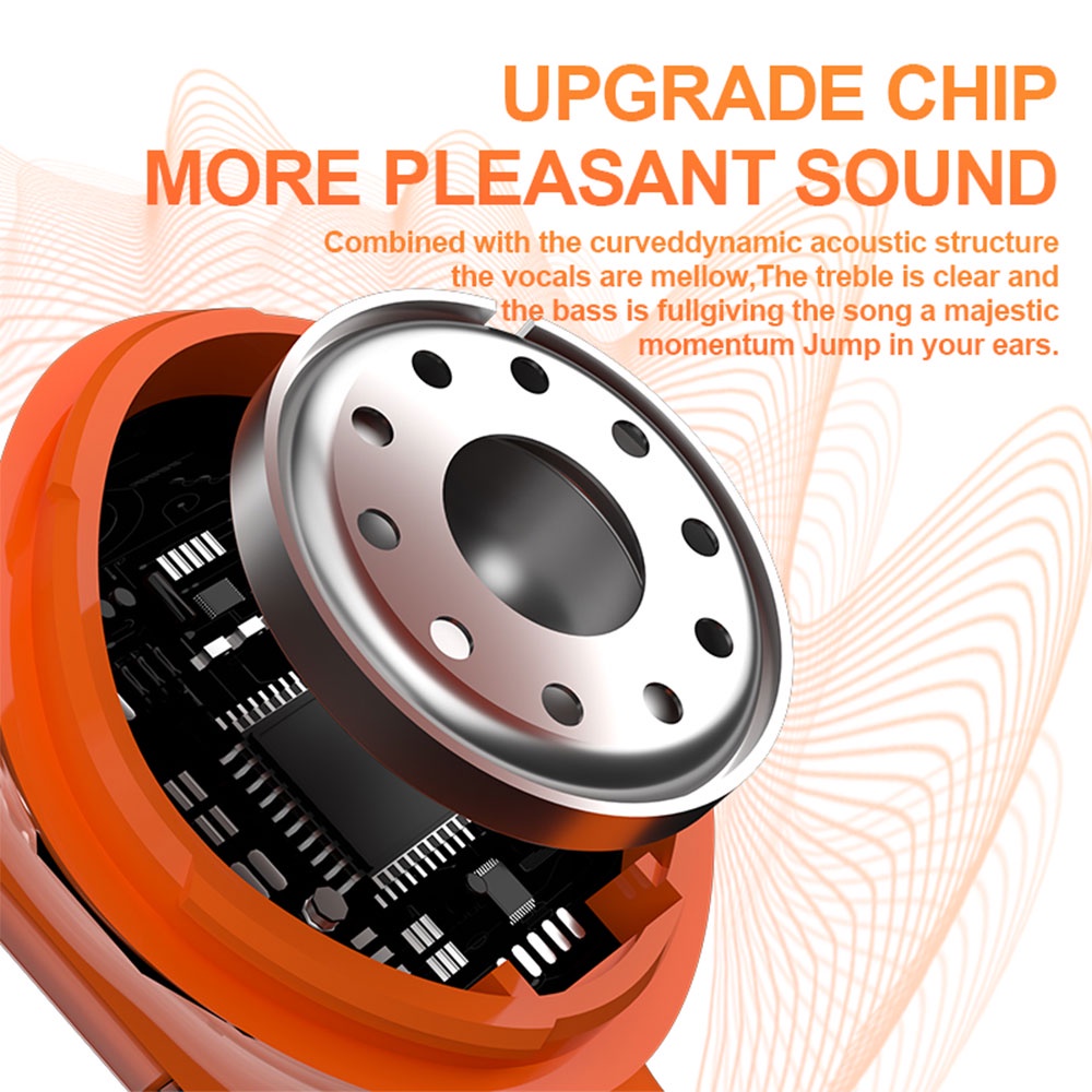 Tai nghe nhét tai không dây VIRWIR YX06 kết nối bluetooth âm thanh sống động chất lượng cao