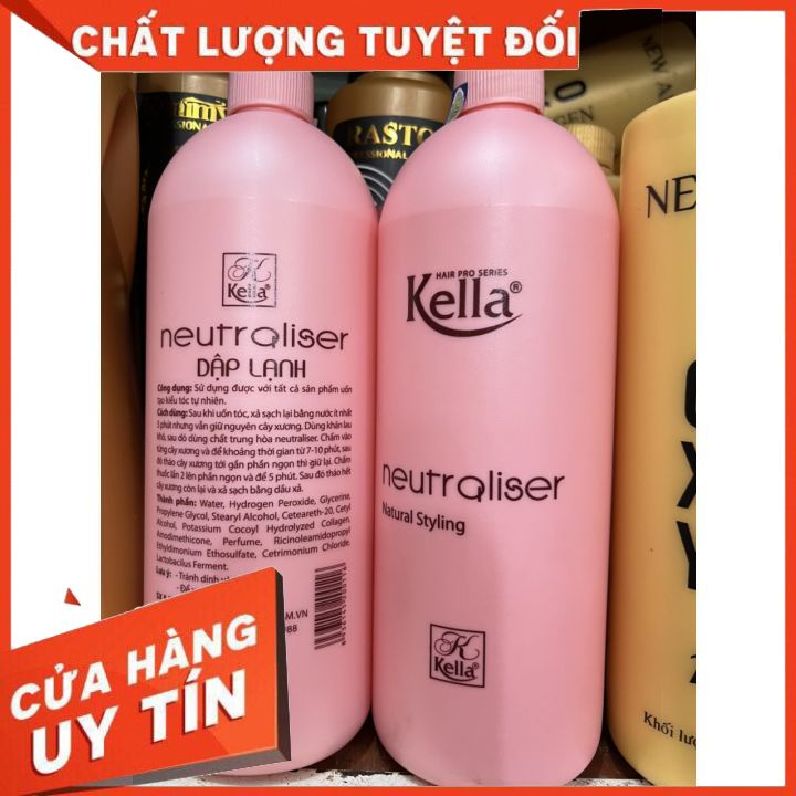 [HÀNG CHÍNH HÃNG] THUỐC DẬP LẠNH ĐA NĂNG KELLA 1000ML  - SỬ DỤNG TẤT CẢ UỐN TẠO KIÊU TÓC TỰ NHIÊN