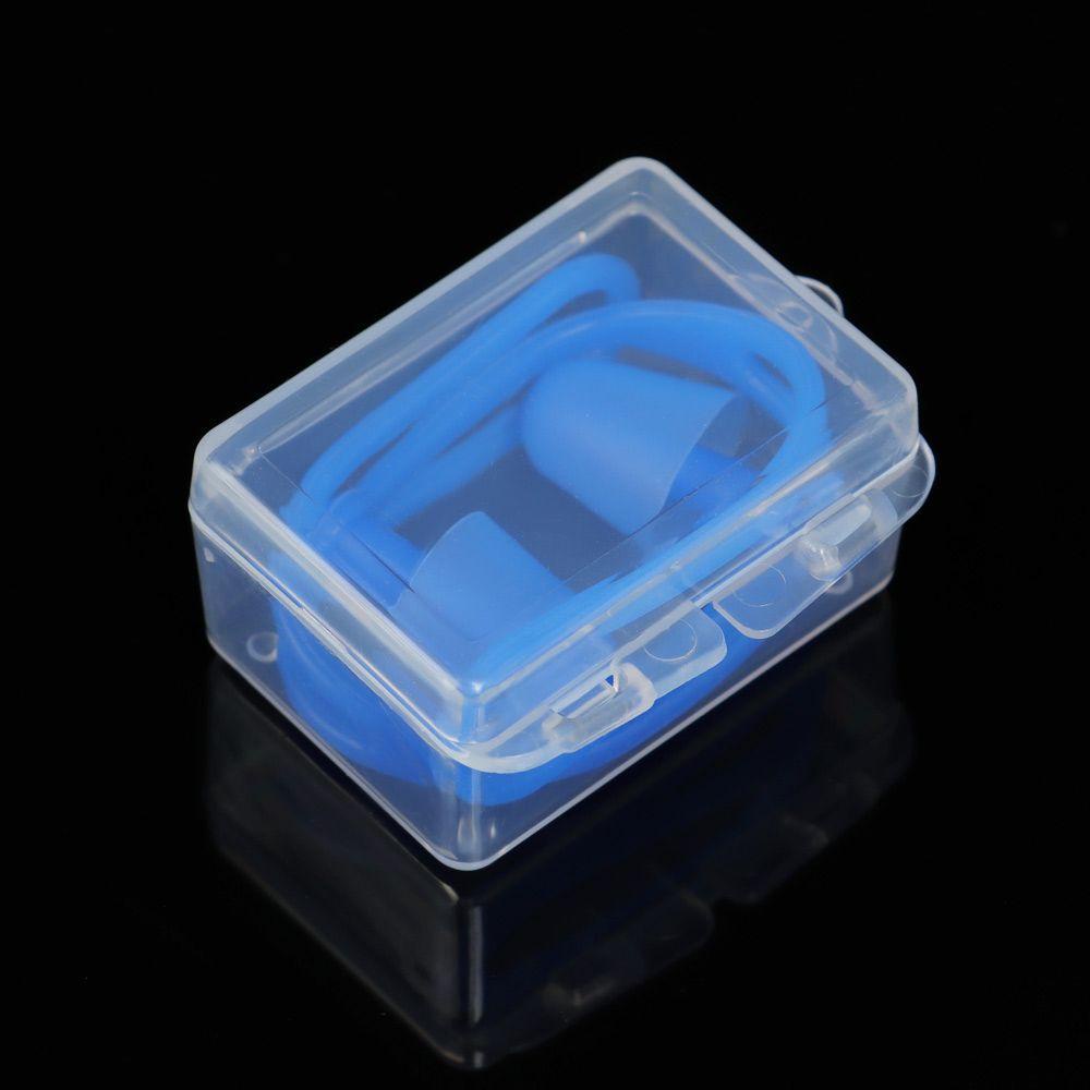 Nút Bịt Tai Bằng Silicon Mềm 4 Màu Tùy Chọn Tiện Dụng Khi Đi Bơi