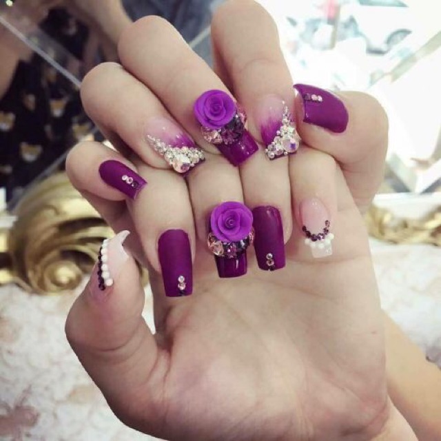 Bột Đắp Hoa Nổi- trang trí móng tay 30k/ hủ 10g