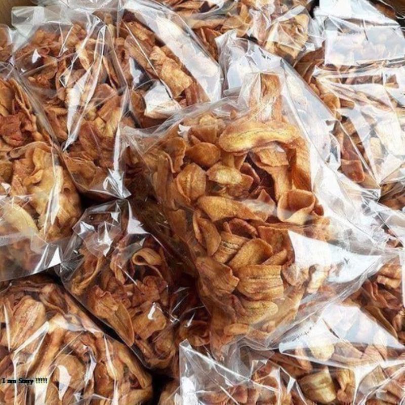 1 Kg Chuối sấy Gia Lai không đường ngon, giòn rụm