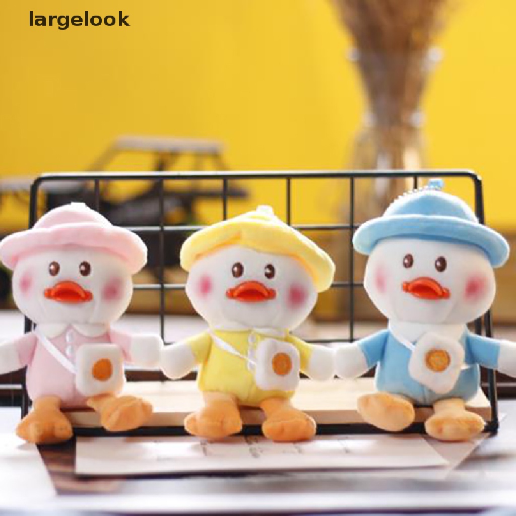 Móc khóa vịt nhồi bông 13cm dễ thương