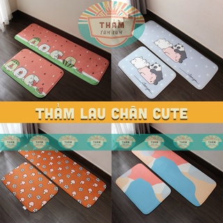 THẢM chùi chân THẢM bếp chống trượt chất liệu cao cấp thấm hút tốt style dễ thương TLC 3