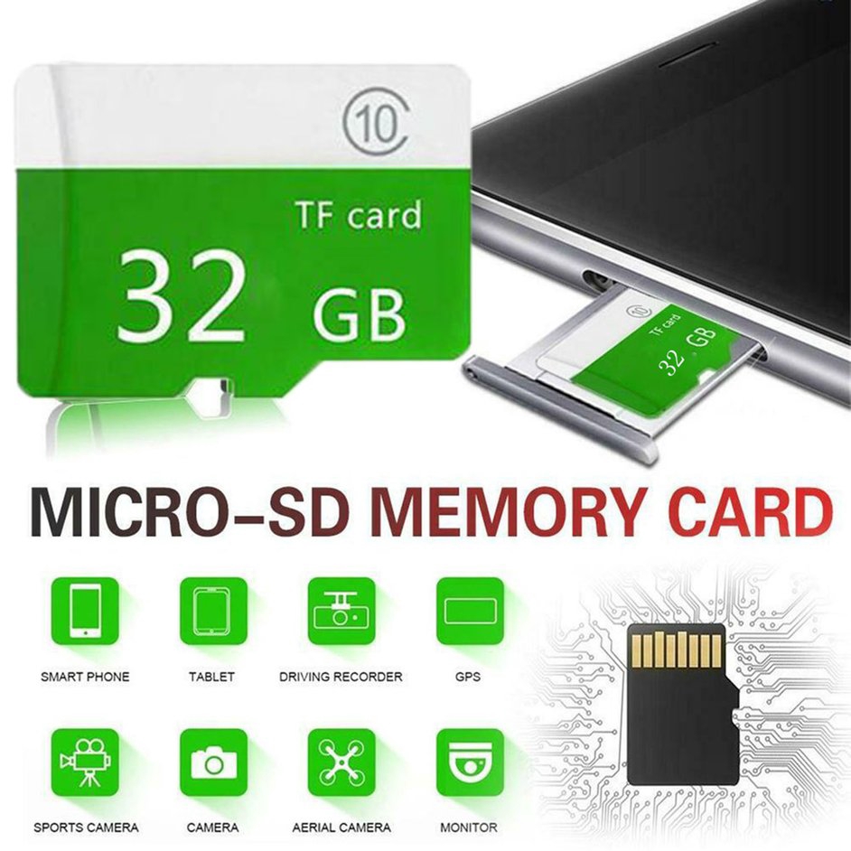 Đầu Đọc Thẻ Nhớ Micro-Sd Sd Tf Class 10 Dung Lượng Lớn