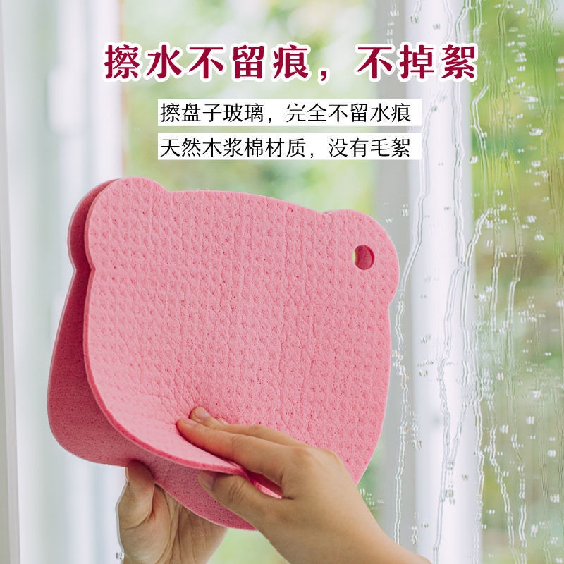Khăn Lau Khô Và Ướt Bằng Xốp Sợi Micro Tiện Dụng Cho Nhà Bếp