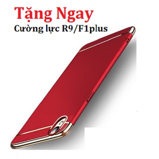 Ốp lưng 3 mảnh cho máy F1Plus/r9 doanh nhân tặng cường lực