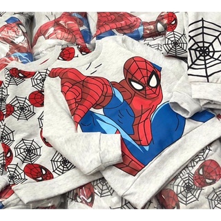 Set 2 bộ dài tay siêu nhân người nhện