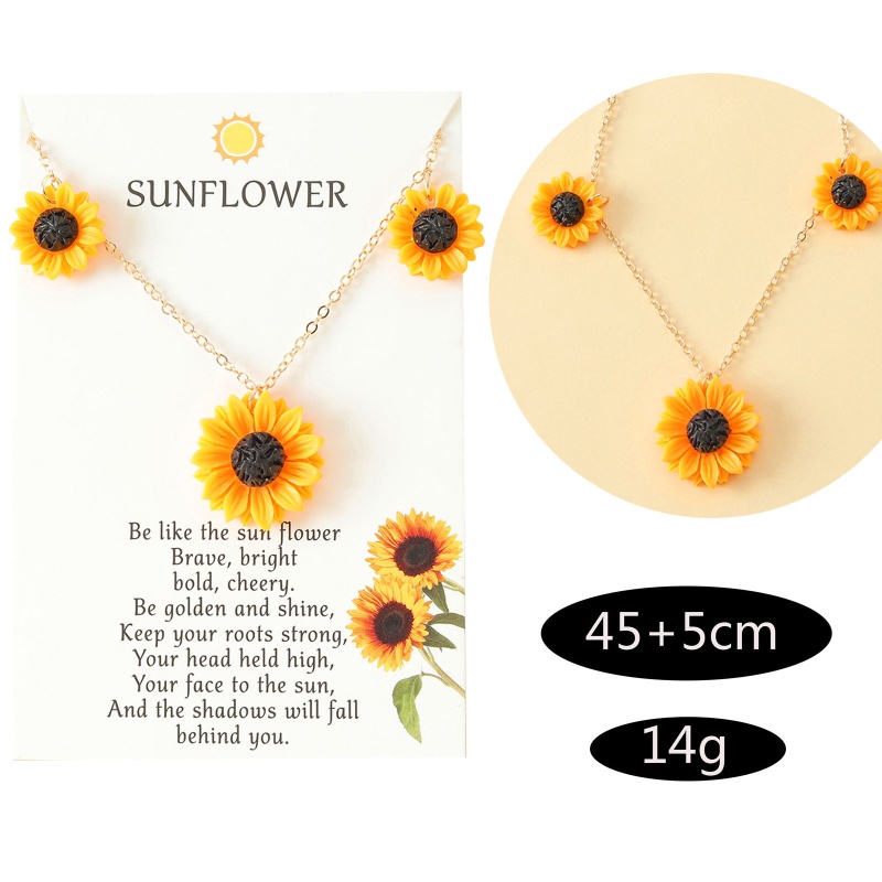 Vòng cổ Mạ Vàng Mặt Hình Hoa Cúc Thanh Lịch Cho Nữ