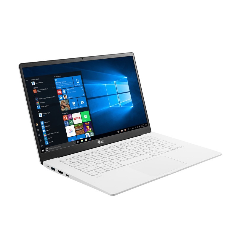 Laptop LG Gram 2020 14ZD90N-V.AX53A5 (Core i5-1035G7/ 8GB/ 256GB NVMe/ 14 FHD IPS/ NonOS/ White) - Hàng Chính Hãng