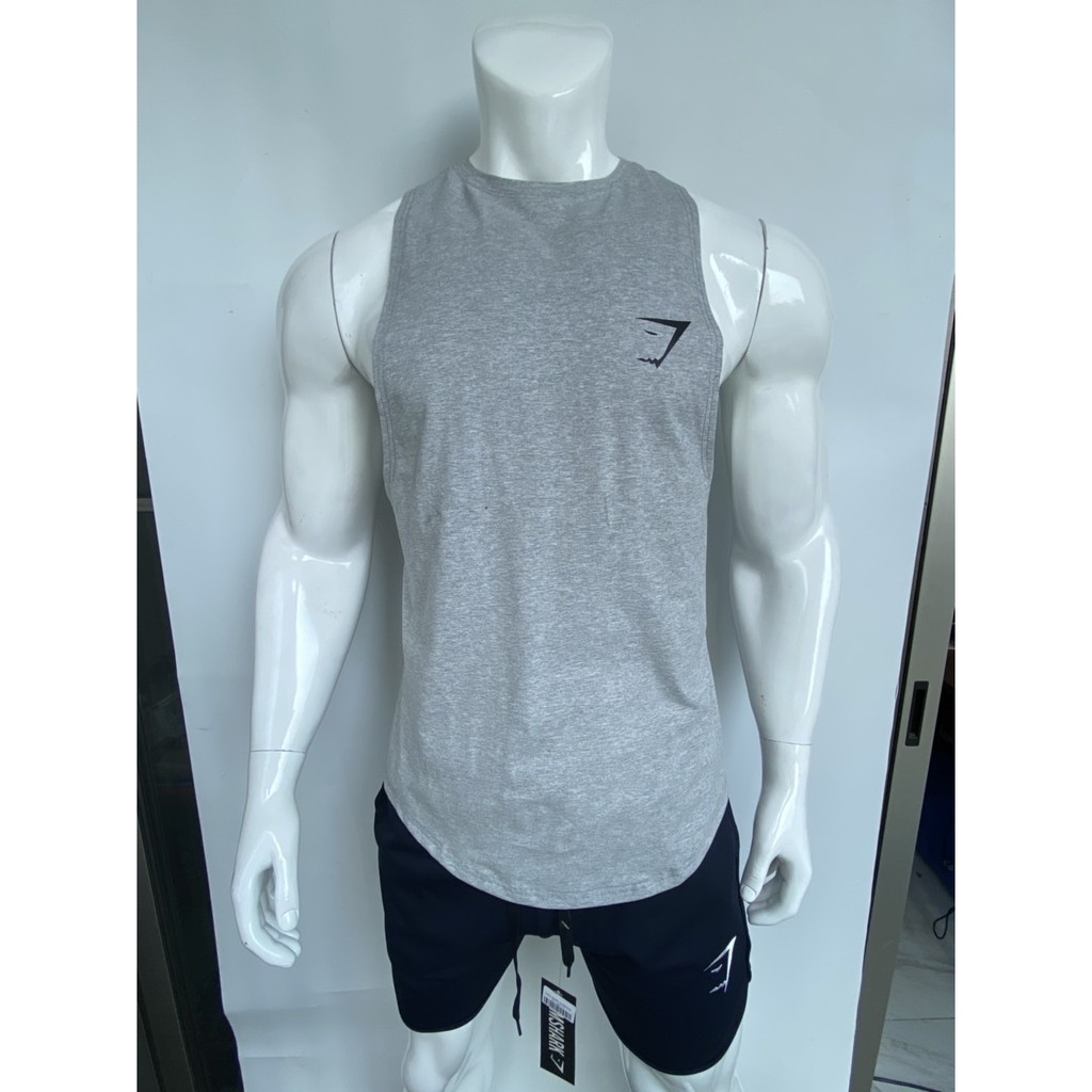 Áo ba lỗ tập Gym - Áo Tanktop cao cấp Gymshark - BiT Fitness chuyên đồ tập TT.GS.LGN.P