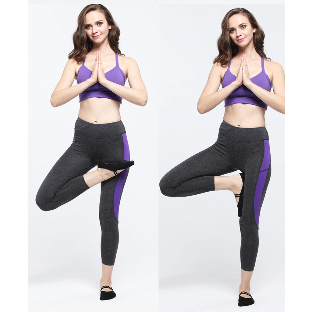 Vớ Yoga chống tuột, Tất chống trượt có nốt sần chính hãng SPORTY YGS5 chất liệu mềm mại thoáng khí