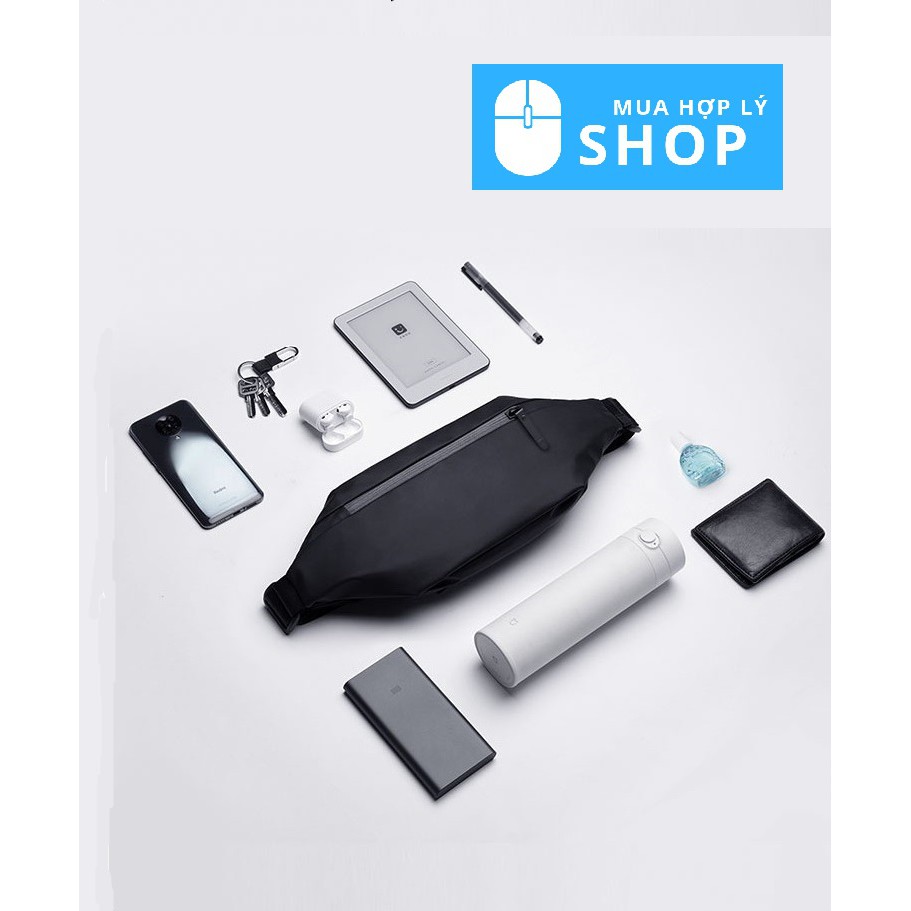 Túi Đeo Chéo Thể Thao Thời Trang Xiaomi Da Pu, Chống Nước, Phiên Bản Mới 2020 - Hàng Có Sẵn