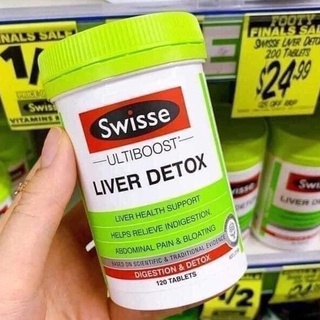 (hàng chính hãng ) viên uống bổ gan , giải độc gan liver detox 120 viên