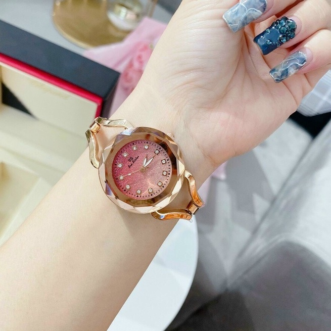 Đồng hồ nữ BS mặt đá lục giác