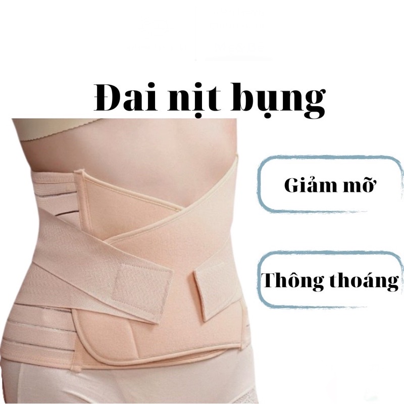 Đai vải nịt bụng giảm bụng cho mẹ sau sinh