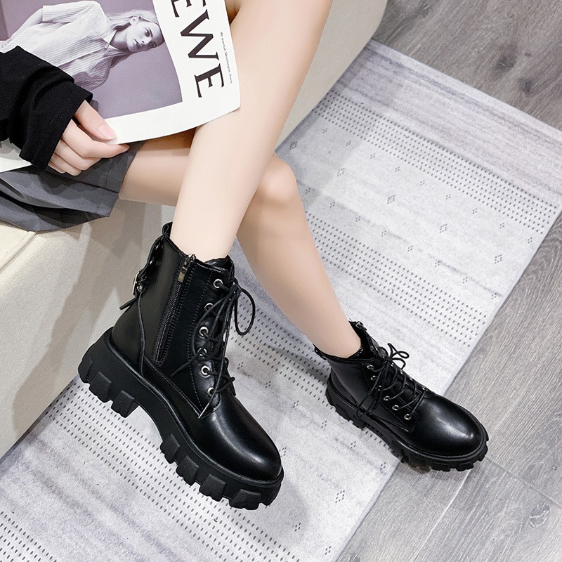 [ BOOTS NỮ ] Boots Cao Cổ Đế Cao - Phong Cách Thời Trang Hàn Quốc 68735 | BigBuy360 - bigbuy360.vn