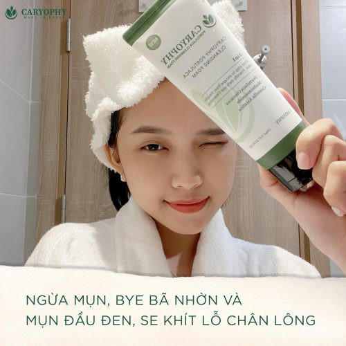 Sữa Rửa Mặt Caryophy Portulaca Cleansing Foarm 150ml Mẫu Mới