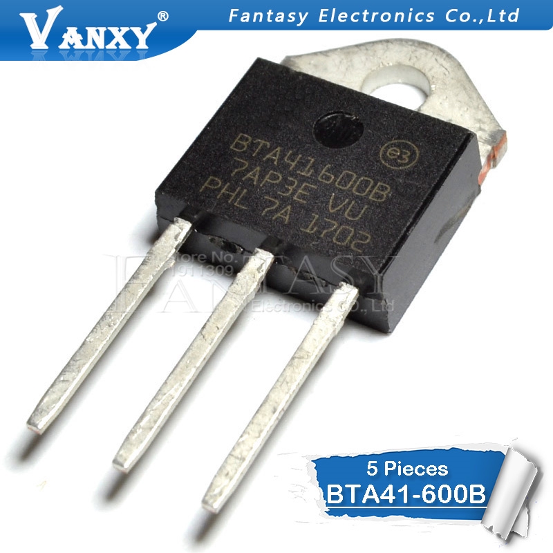 Bộ 5 Linh Kiện Điện Tử Bta41-600B To-3P Bta41-600 To3P Bta41600B 41-600b