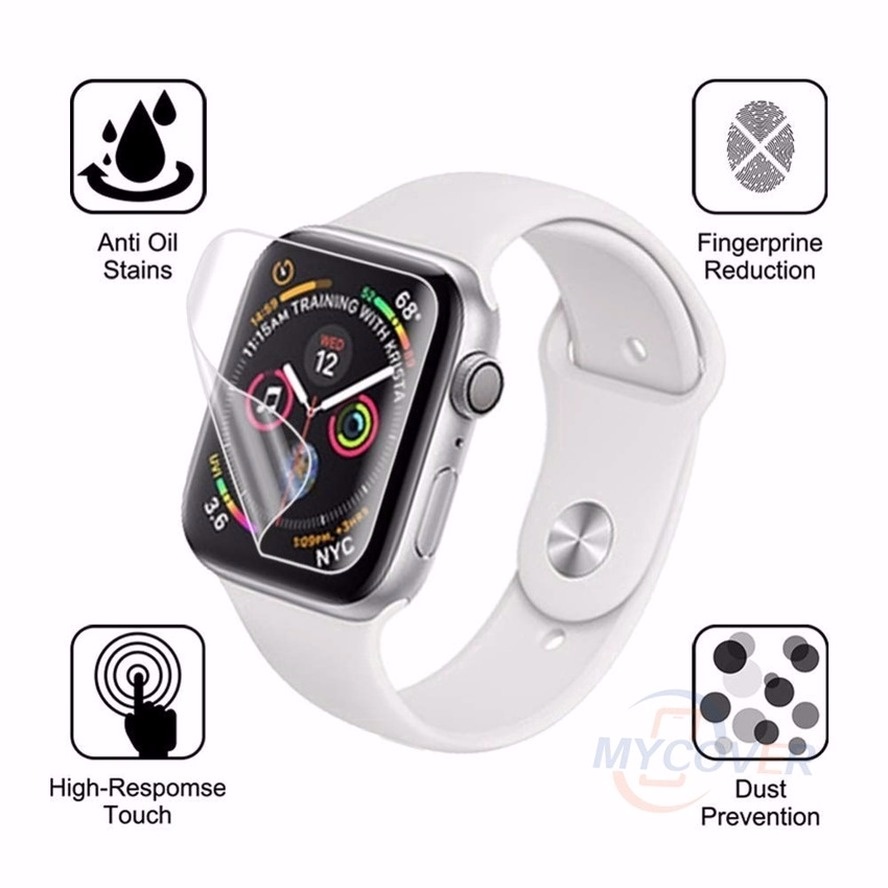 Miếng dán bảo vệ màn hình đồng hồ thông minh Apple Watch 7 6 SE 5 4 3 2 1 kích thước iWatch 41mm 45mm 40MM 44MM 38MM 42MM