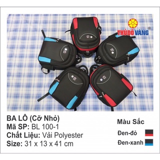 Balo THỦ ĐÔ VÀNG cỡ nhỏ mã 300 cho học sinh sinh viên đi học, công sở đựng máy tính laptop Hàng Việt Nam chất lượng cao