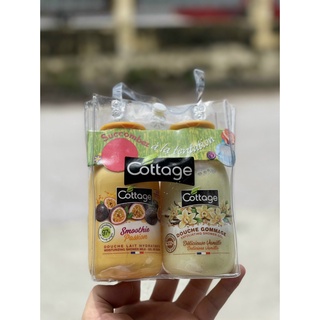 Set quà 2 chai Sữa tắm Cottage 250ml