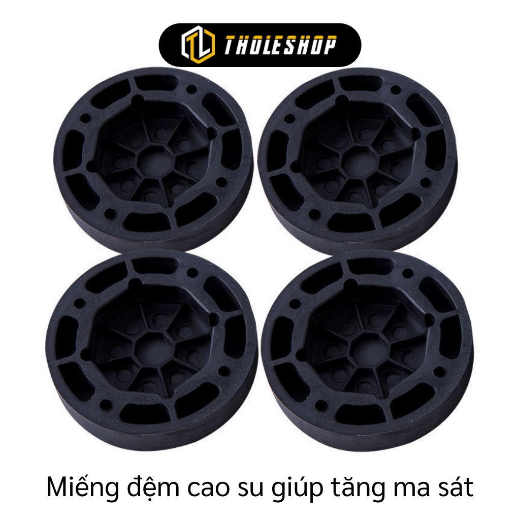 Đế Kê Máy Giặt - Combo 4 Miếng Chân Máy Giặt Chống Ồn, Chống Rung 6cm 9722