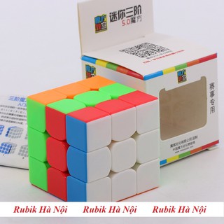 Rubik 3x3. Mofang Jiaoshi 5cm Stickerless/Có Nam Châm